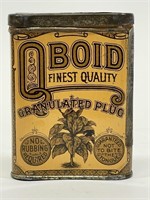 Qboid Finest Quality Tobacco Curved Pocket Tin
