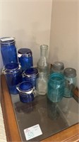 GLASS JARS, CANISTERS, & BOTTLES