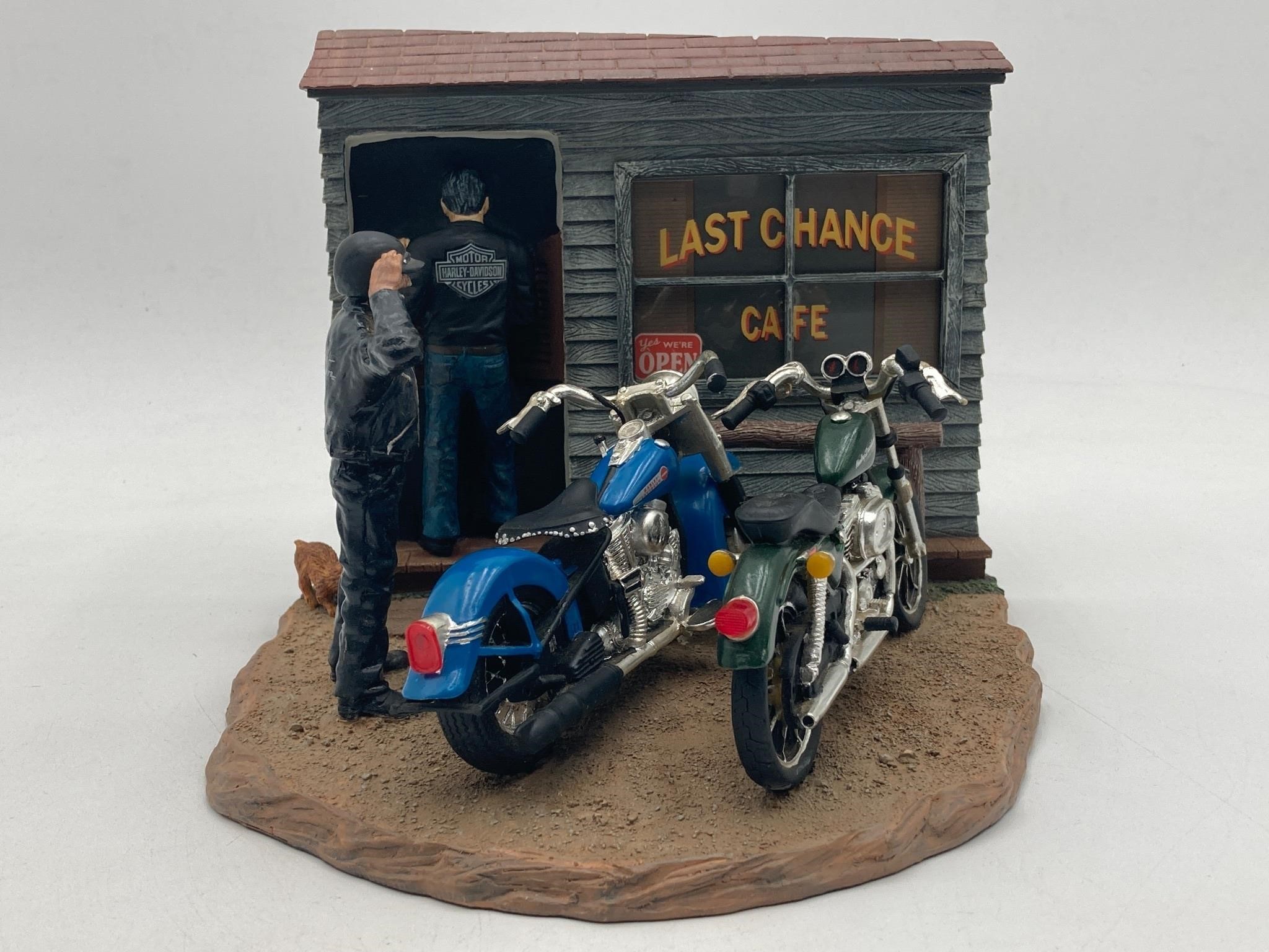 Harley-Davidson Last Chance Cafe Resin Model