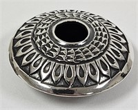Sunshine Reeves Sterling Silver Navajo Seed Pot