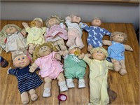 10 Cabbage Patch Kids Dolls