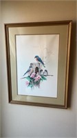 2 SIGNED & NUMBERED BIRD PRINTS