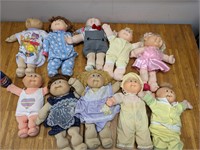 10 Cabbage Patch Kids Dolls
