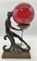 Art Deco Figural Lamp