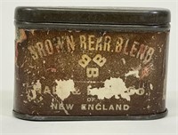 Brown Bear Blend Hall & Lyon Co of New England Tin