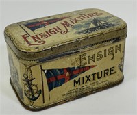 Ensign Mixture Marburg Bros Tobacco Litho Tin