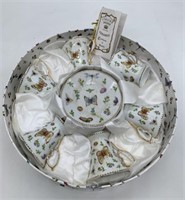 Italian Design Ceramics Porcelain Tea Set