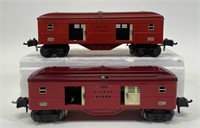 2 Lionel Prewar Red The Lionel Lines 2602 Baggage