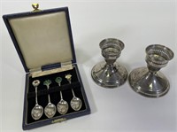 National Emblems of the United Kingdom .925 Spoons