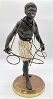 Blackamoore Nubian Figurine Candle Holder