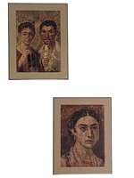 Portraits of Pompeian Matron & Terentius Neo