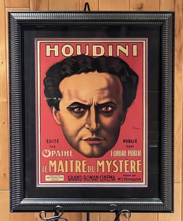 Harry Houdini French Language Poster