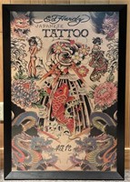 Large Ed Hardy Japanese Tattoo Poster