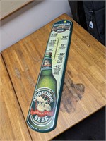 Moosehead Beer Metal Wall Thermometer 8.5 x 39