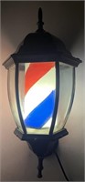 Lighted Barber Style Pole