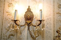 (2) Electrified Wall Sconces