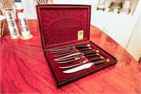 Glo-Hill Stainless Steel Steak Knife Set with (8)