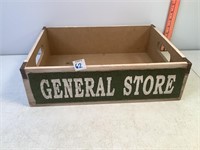 General Store Wooden Decorative Box