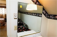Wall Mirror with Lamp - 30" x 40"