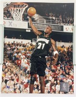 Kevin Garnett Timberwolves Signed 8x10 Photo