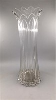 Large glass Vase Approximately 17 inch