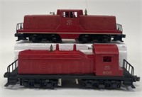 2 Vintage Lionel Post War Diesel Switcher Locos