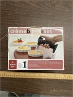Crème brule set