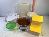 Pie Plates, Storage Containers & Misc
