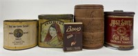 4 Vintage Tobacco Advertising Tins