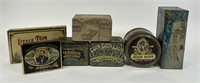 7 Vintage Tobacco Advertising Tins