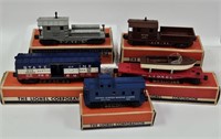 Vintage Postwar Lionel Trains 5 Car Lot