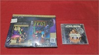 New sealed star wars DVD set and sound track