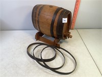 Small Whisky Barrel, Needs Repair