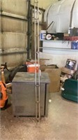 Stainless pipe 8 ft. 3 1/2 inches wide