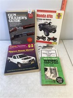 Haynes Manuals, Gun Traders Guide & Misc Books