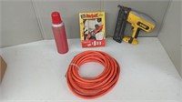 TORCH KIT,AIR HOSE,THERMOS & DEWALT NAILER