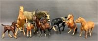 Collection vintage horses - Breyer, Hong Kong, etc