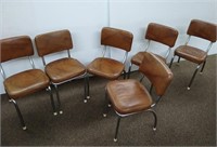 Set 6 Midcentury Blended Wood Specialties Chicago