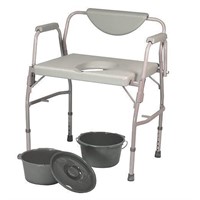 Homecraft Deluxe Bariatric Drop Arm Commode