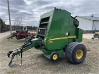 John Deere 459 Silage Special round Baler