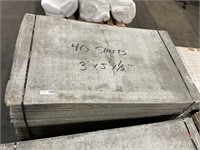 1 PALLET 50 Sheets Cement Backer Board 3’ x 5’ x