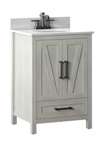 Twin Star Home Rustic 23.88 in. Bath Vanity in