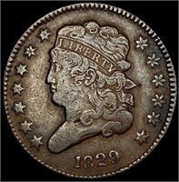 1829 Classic Head Half Cent LIGHTLY CIRCULATED