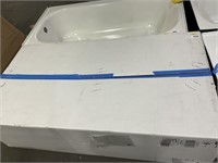 KOHLER ELMBROOK BATH, 60’’ X 30.25’’ X 14.5’’