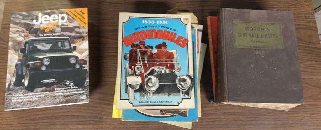 Vintage Automobile Books