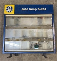 Vintage GE Auto Lamp Bulbs Light Bulb Display