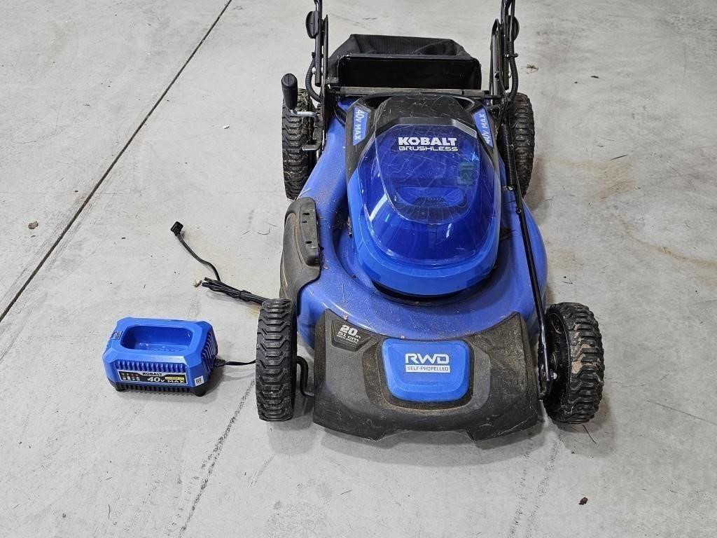 Kobalt brushless self-propelled battery operated