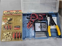 Electrical clip kit, voltmeter