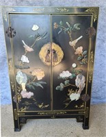 An Ebonized Asian Cabinet