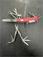 Leatherman micro Knife & Victorinox multi tool